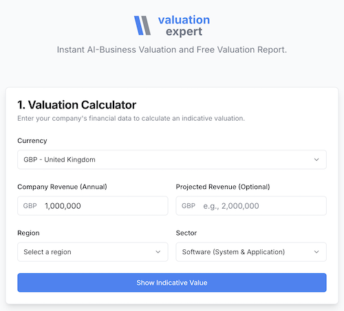 Valuation.Expert Screenshot 500